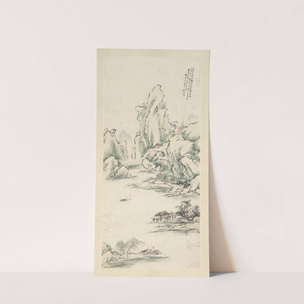 Snowscape by Liang Yuwei