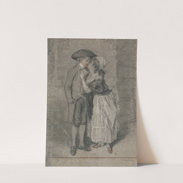 So She Caught Him and Kissed Him (Proverbs, Chapter VII, Verse 13) (ca. 1780) by John Raphael Smith