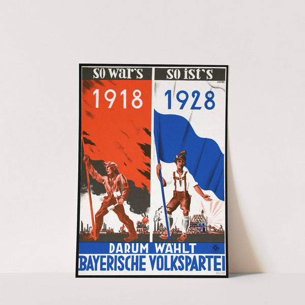 So war’s 1918 so ist’s (1928) by Hermann Keimel