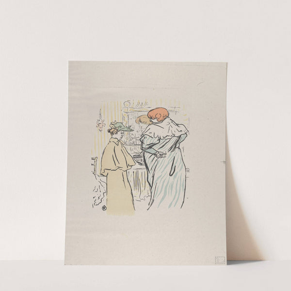 So you are wise (1897) by After Henri de Toulouse-Lautrec