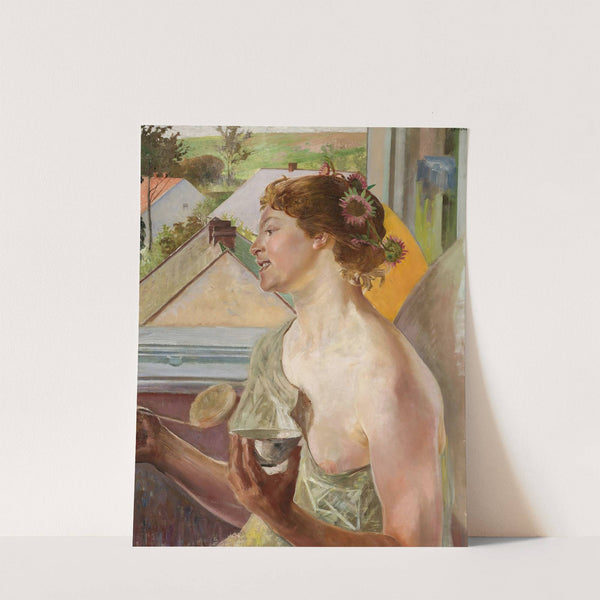 Soap bubbles (Woman with a cup) by Jacek Malczewski