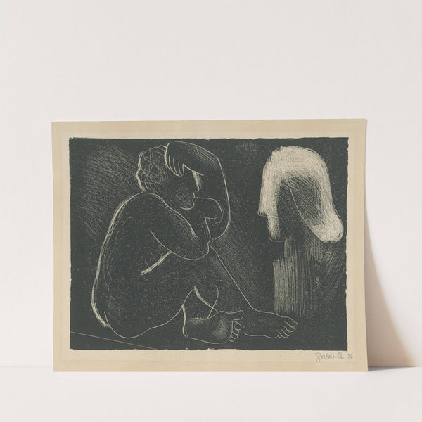 Sochár a socha by Mikuláš Galanda