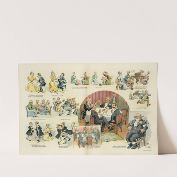 Social hypocrisies, and the painful scenes they save us from by Frederick Burr Opper