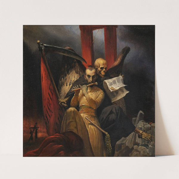 Socialism and Cholera by Horace Vernet