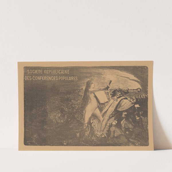 Société républicaine des conférences populaires (1896) by Théophile Alexandre Steinlen