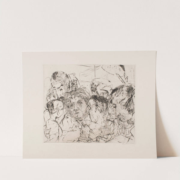 Society 1915 (1915) by Max Beckmann