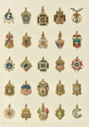 Society emblems. Past officers’ jewels (1896)