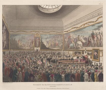 Society for the Encouragement of Arts etc., Adelphi (1809)