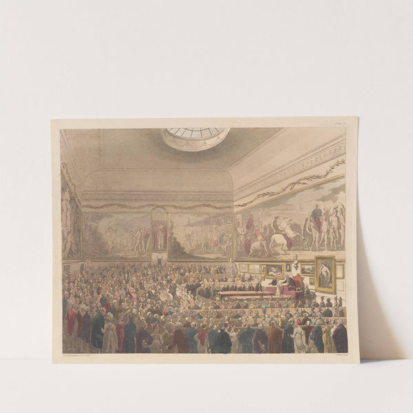 Society for the Encouragement of Arts (1809) by Thomas Rowlandson