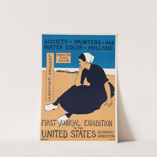 Society of painters in water color of Holland by Charles Herbert Woodbury