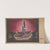 Sodom: Statues on a Dais Against Red Sky (1934-1943) by Manuel Essman