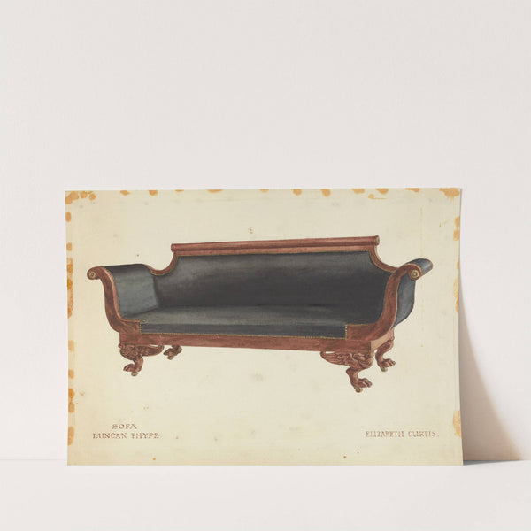 Sofa by Elizabeth Curtis