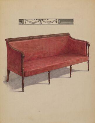 Sofa (Sheraton)