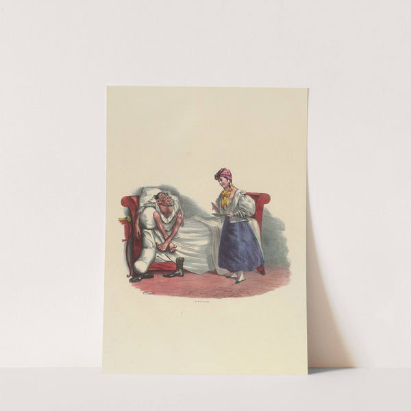 Soigne-le bien ton petit Hercule (1831) by Charles-Joseph Traviès de Villers