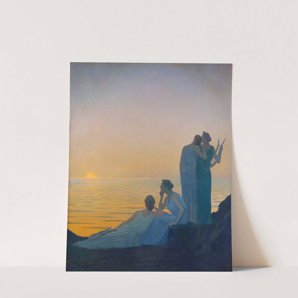 Soir antique by Alphonse Osbert