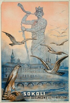 Sokoli zlot dzielnicowy. 15-16 VIII 1925 Warszawa — size preview