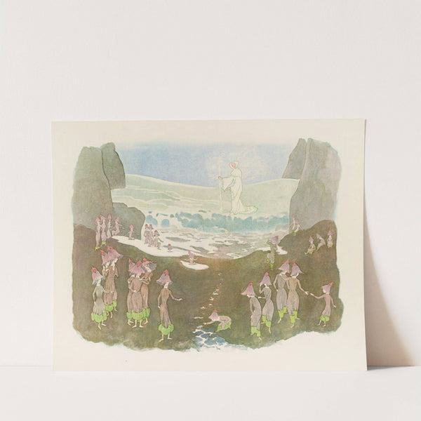 Soldanellen by Ernst Kreidolf