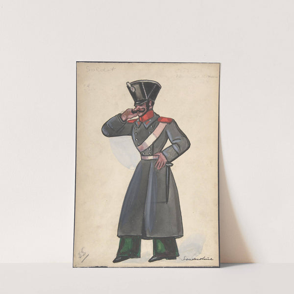 Soldat by Sergey Yurievich Sudeikin