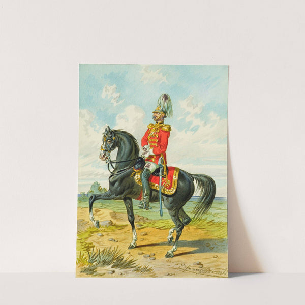 Soldat zu Pferd 10 by Franz Gerasch