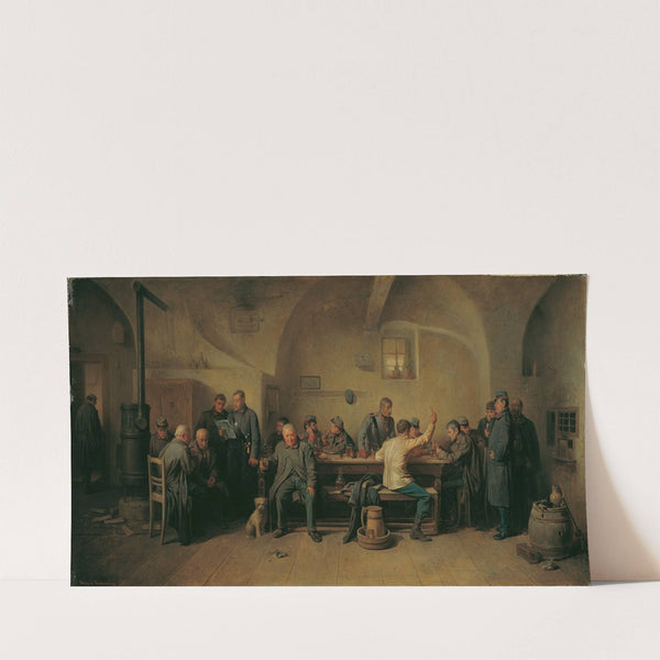 Soldaten In Der Kantine (1875) by Friedrich Friedländer