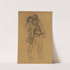 Soldier Carrying a Wounded Soldier by Samuel Johnson Woolf