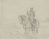 Soldier on horse