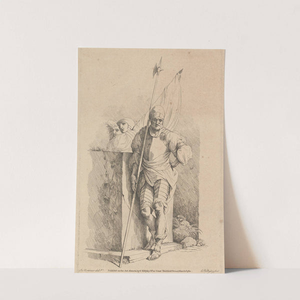 Soldier with A Pike by John Hamilton Mortimer