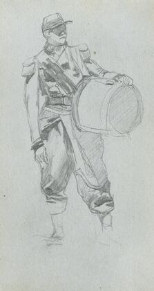 Soldier with Drum (1860s)