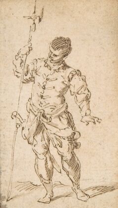Soldier with Halberd