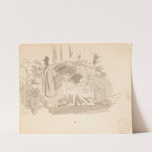 Soldiers Camping by Winslow Homer