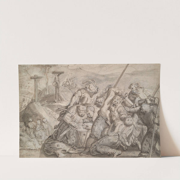 Soldiers Gambling for the Robe of Christ by Hans von Aachen