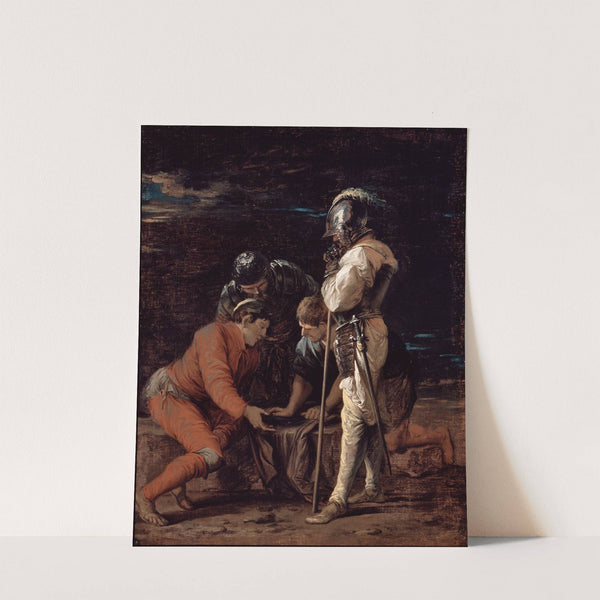 Soldiers Gambling by Salvator Rosa