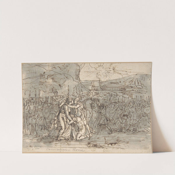 Soldiers Going into Battle by Vincenzo Camuccini