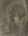 Soldiers in a Cave Receiving Blessings from Heaven
