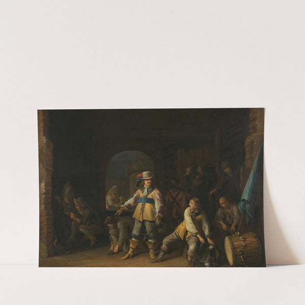 Soldiers in a Guardroom (1647) by Anthonie Palamedesz.