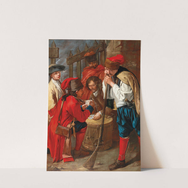 Soldiers Playing Cards by Giacomo Ceruti