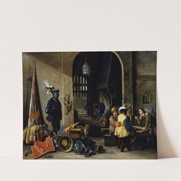 Soldiers Playing Dice by David Teniers The Younger