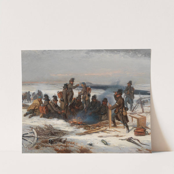 Soldiers Resting by Wilhelm Richter