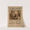Soldiers-sailors and women guests - Welcome to the Y.W.C.A. hostess house by Walter Tittle