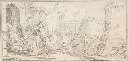 Soldiers Storming a City (1696–1770)
