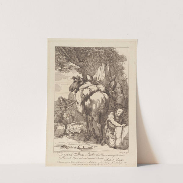 Soldiers with Pack-Horse by John Hamilton Mortimer