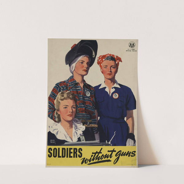 Soldiers without guns (1944) by Adolph Treidler