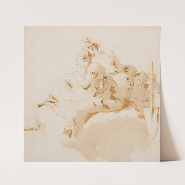 Sole figure per soffitti by Giovanni Battista Tiepolo