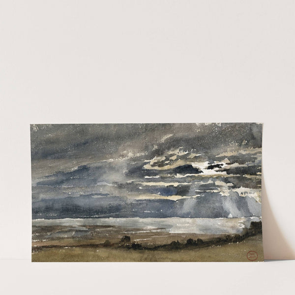 Soleil couchant by Paul Huet