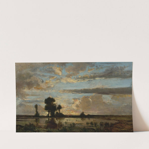 Soleil Couchant by Théodore Rousseau