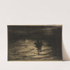Soleil Couchant en Mer by Jean Louis Bremond