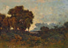 Soleil couchant sur l’Allier