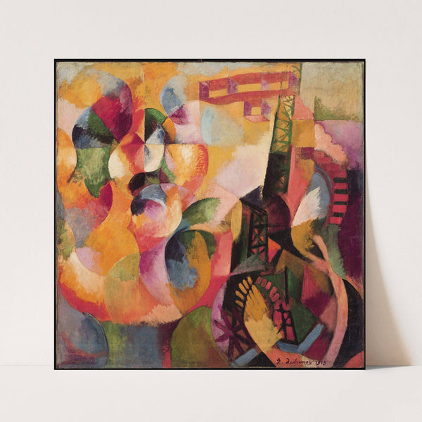 Soleil, tour, aéroplane (Sun, Tower, Airplane) (1913) by Robert Delaunay