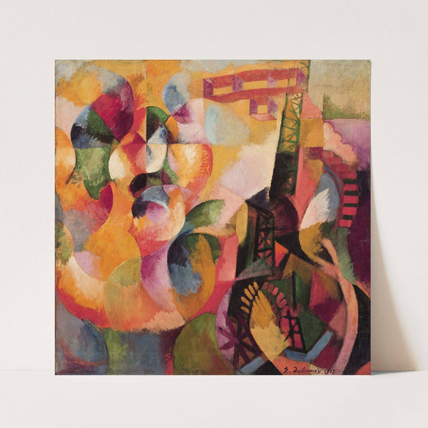 Soleil, tour, aéroplane (Sun, Tower, Airplane) (1913) by Robert Delaunay