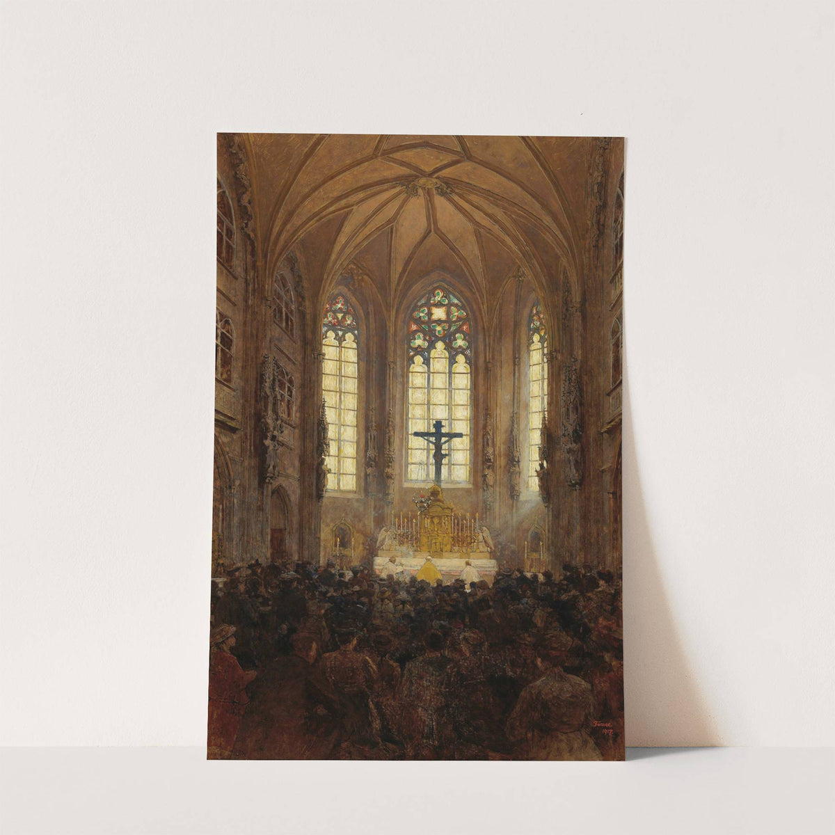 Solemn Mass in the Hofburg chapel by Jindřich Tomec